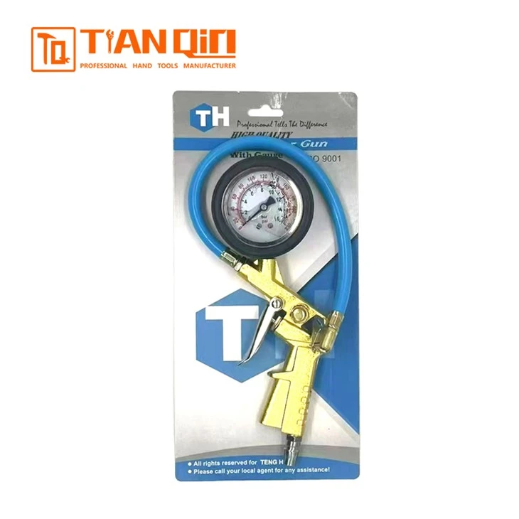82548American Style Oil Gauge And Tire Pressure Gun (copper Head)